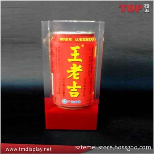 wholesale Clear Resin Crafts Embedment with drink Bottle, Resin Crafts for Business Gifts ,Clear Resin Crafts with Embedment